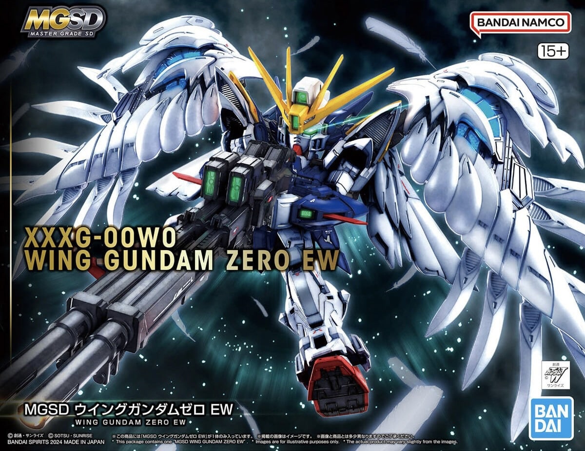MGSD Mobile Suit Gundam Wing Gundam Zero EW XXXG-00W0 Endless Waltz Bandai Model Kit Gunpla