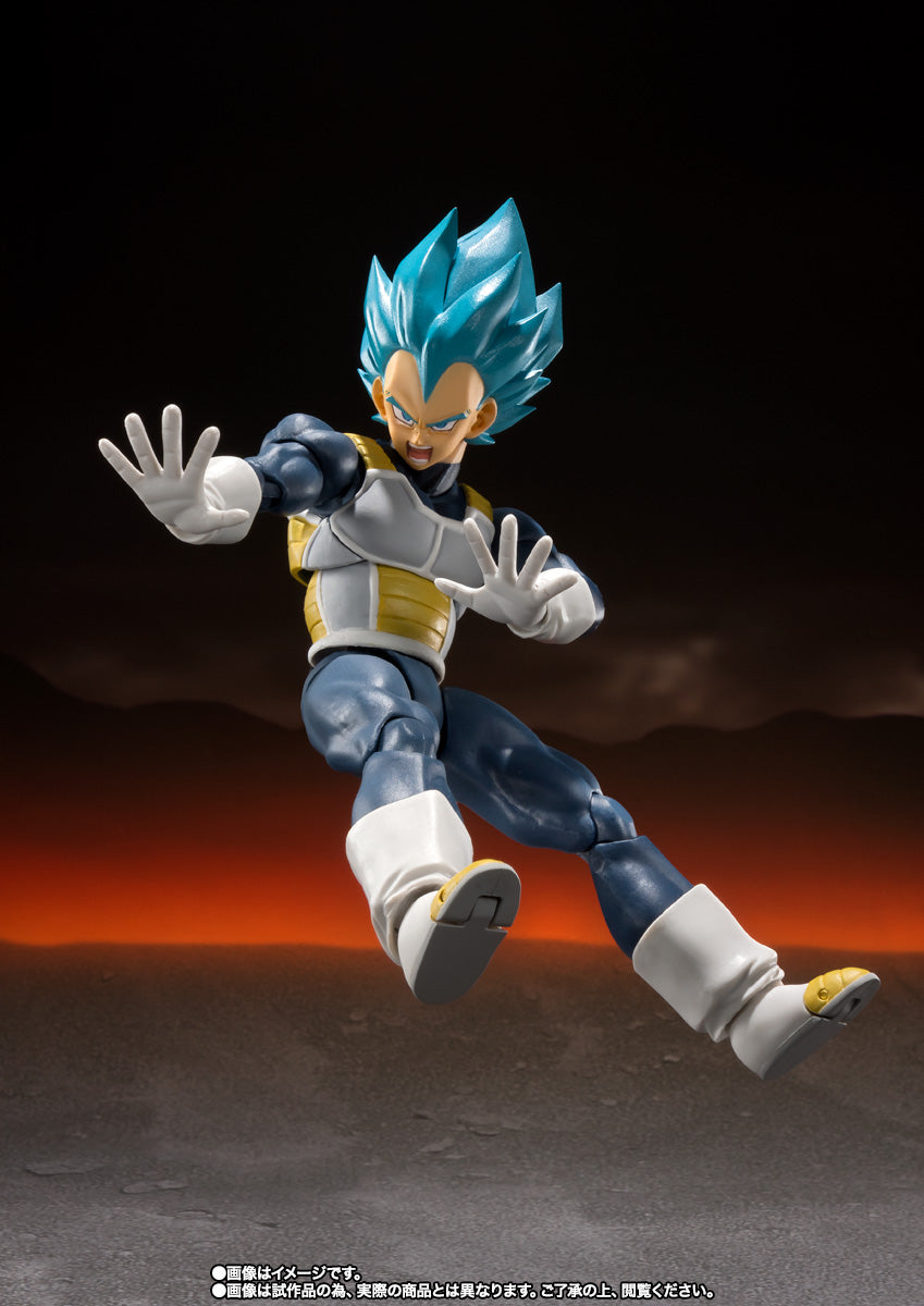S.H.FIGUARTS Dragon Ball Vegeta Super Saiyan God Super Saiyan 15TH Anniversary Version Tamashii Nations Bandai