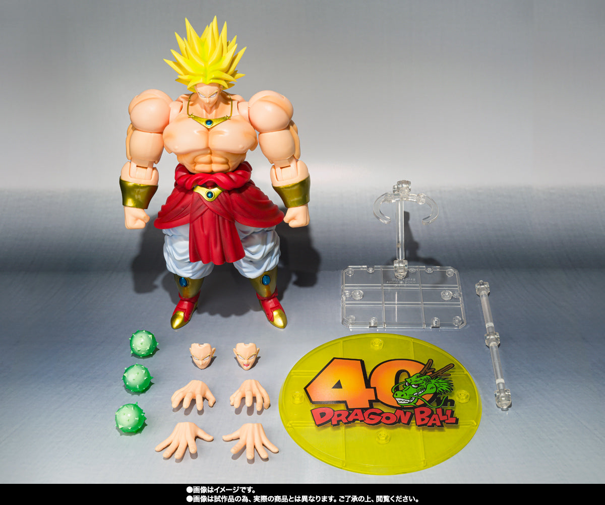 S.H.Figuarts Dragon Ball Broly 40th Anniversary Reissue Edition Tamashii Nations Bandai