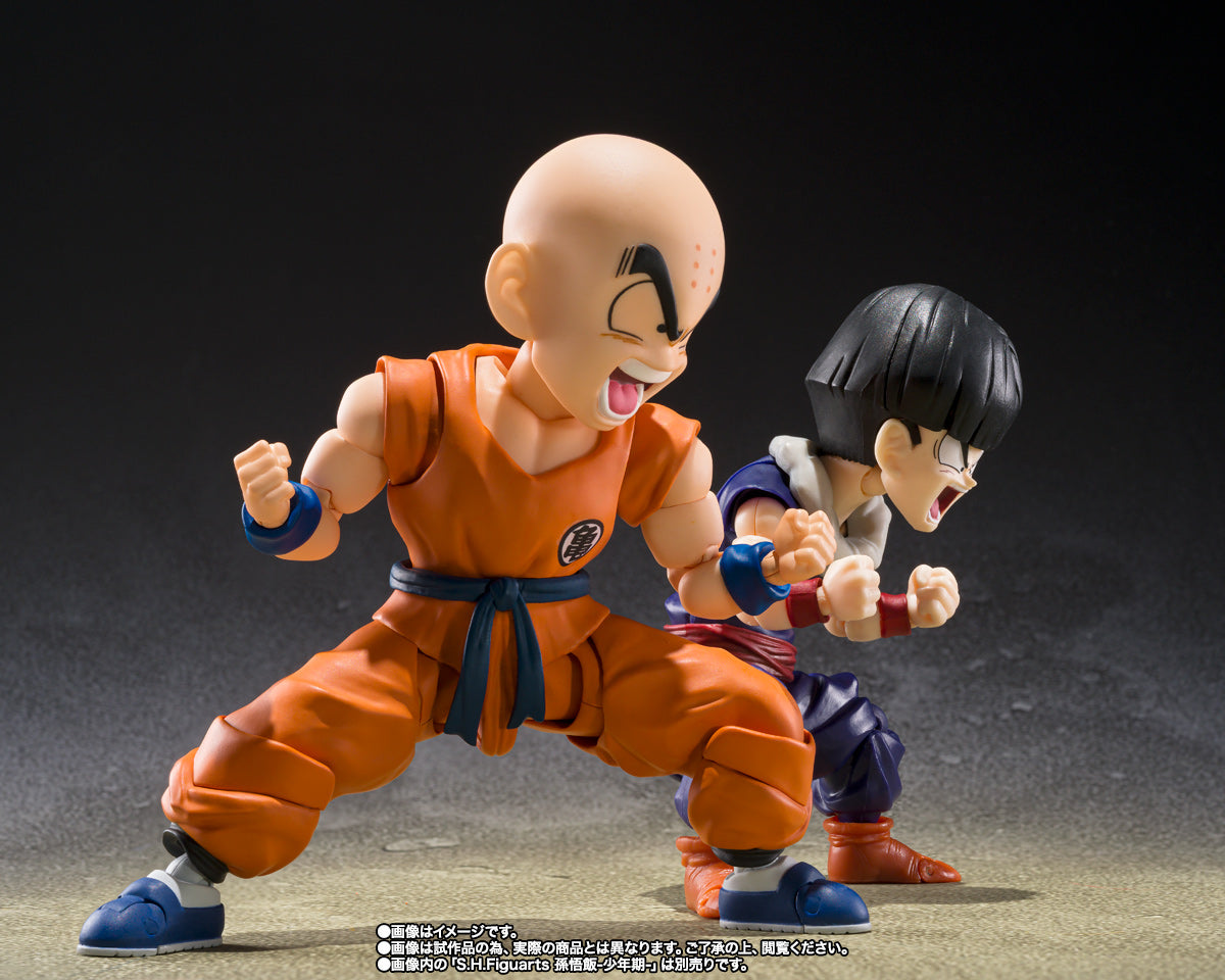 S.H.Figuarts Dragon Ball Krillin Son Goku's Old Friend Tamashii Nations Bandai