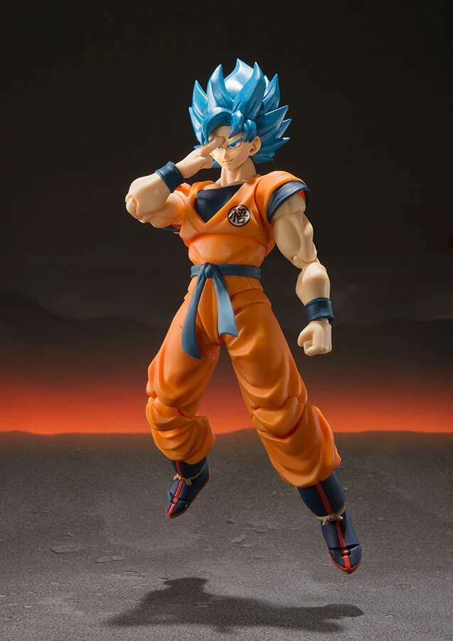 S.H.Figuarts Dragon Ball Son Goku Super Saiyan God Blue Tamashii Nation Bandai