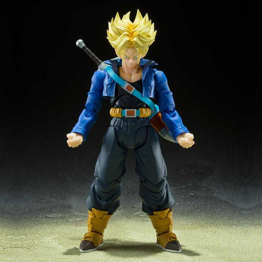 S.H.Figuarts Dragon Ball Super Saiyan Trunks The Boy from The Future Reissue Tamaashii Nations Bandai Action Figure