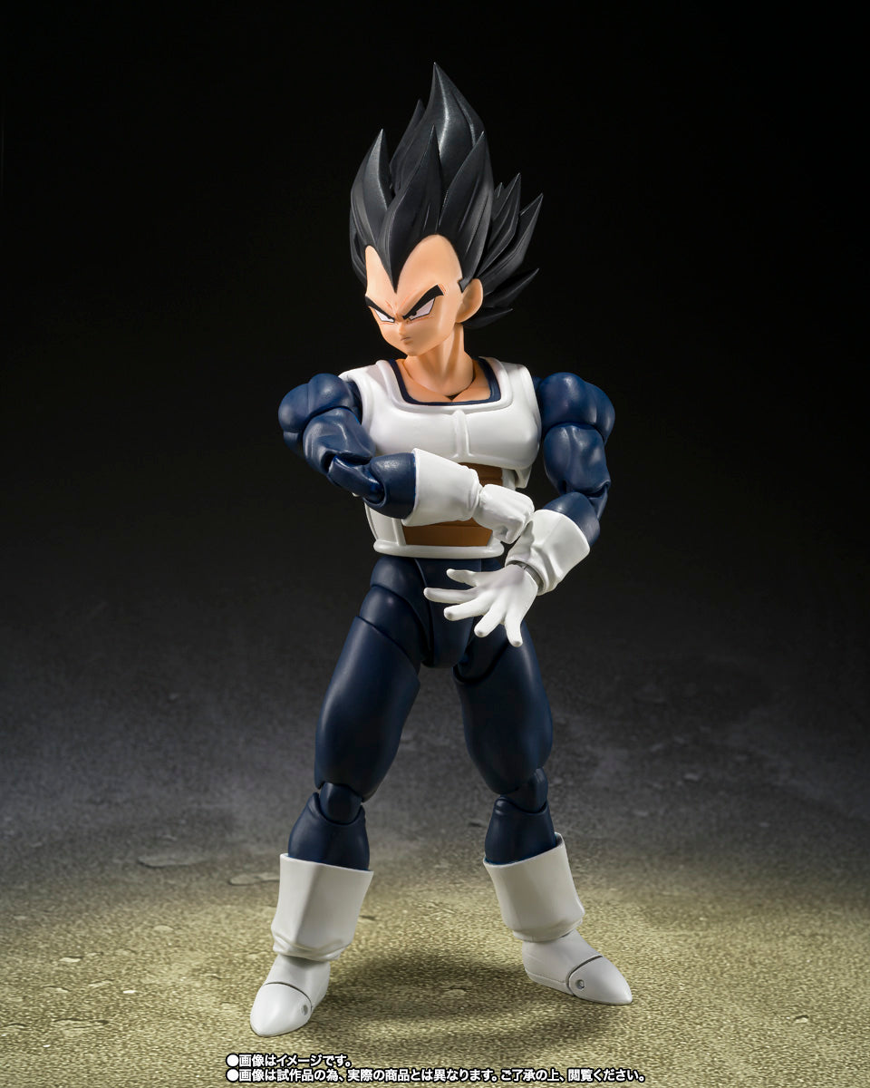 S.H.Figuarts Dragon Ball Vegeta Older Style Battle Clothes Tamashii Nations Bandai
