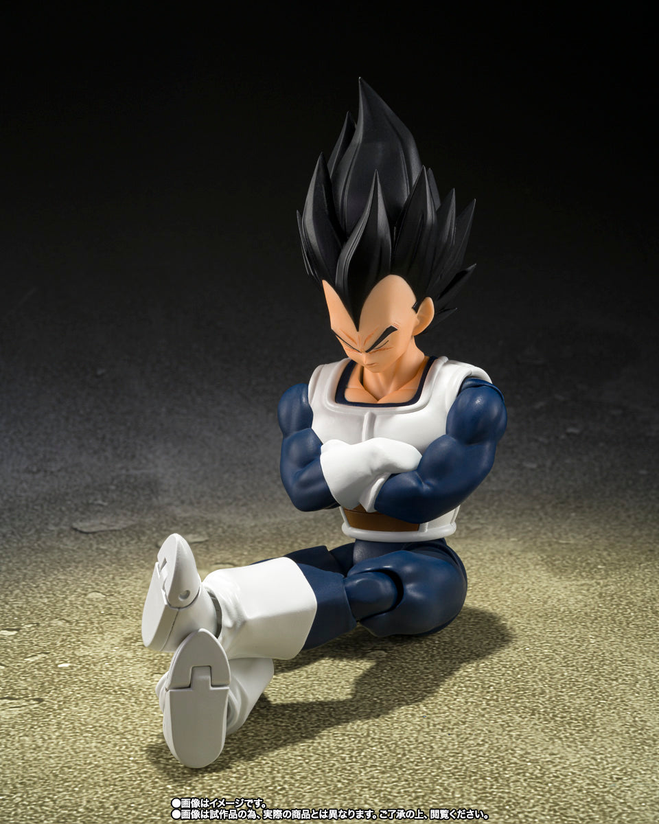 S.H.Figuarts Dragon Ball Vegeta Older Style Battle Clothes Tamashii Nations Bandai