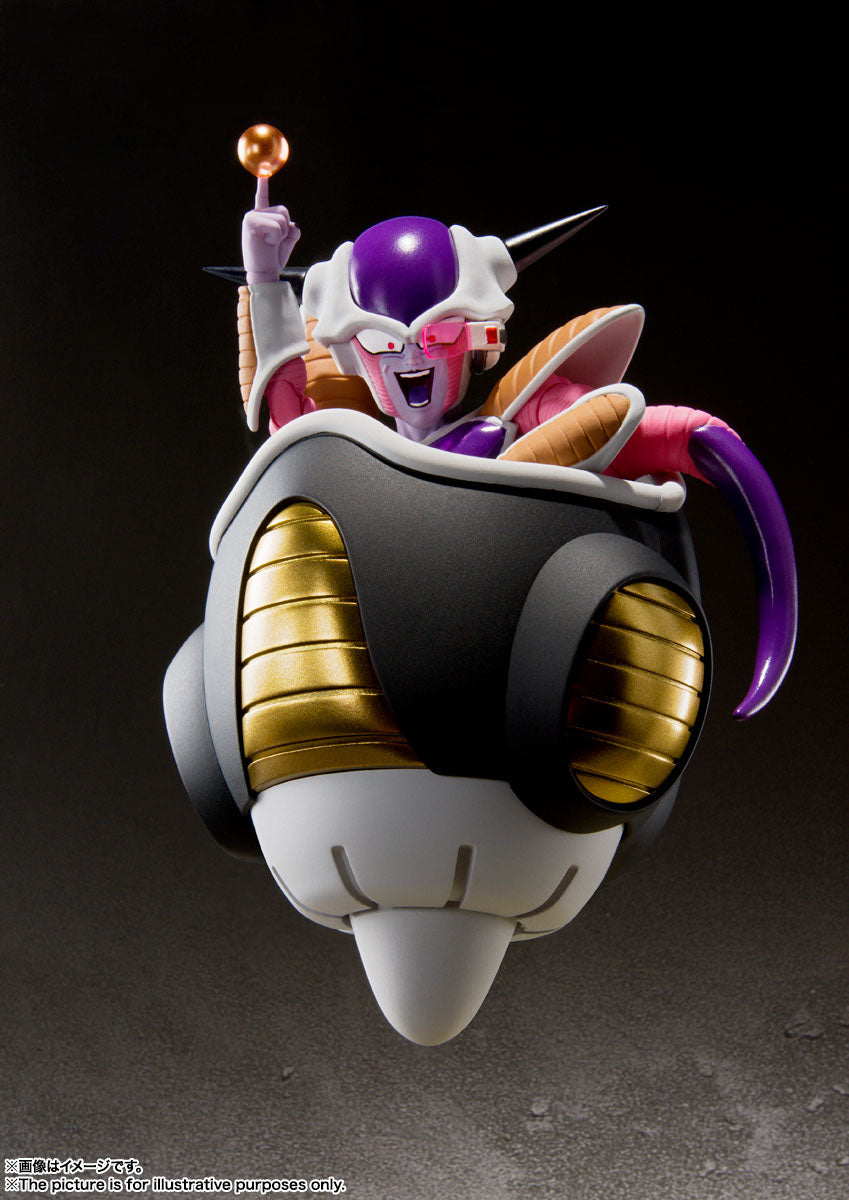 S.H.Figuarts Dragon Ball Z Frieza First Form and Pod Reissue Tamashii Nations Bandai