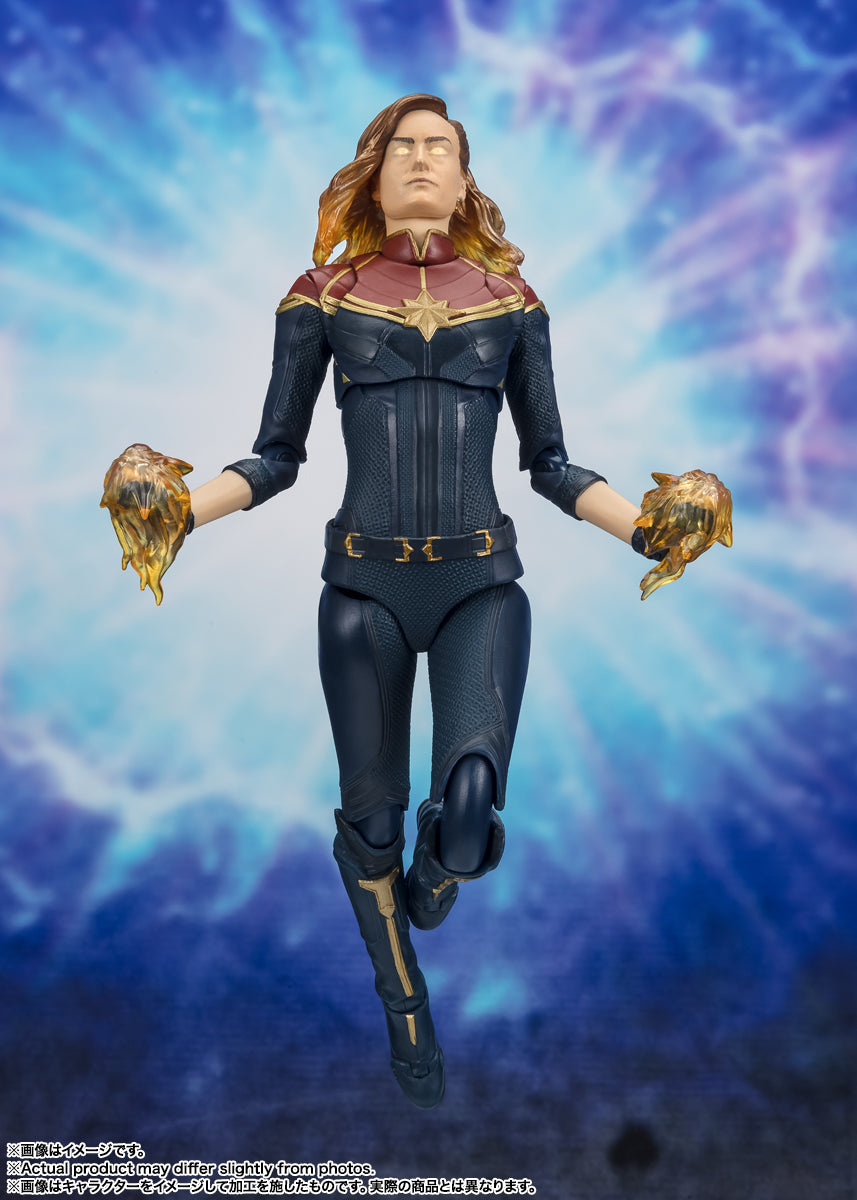 S.H.Figuarts Marvel The Marvels Captain Marvel Tamashii Nations Bandai