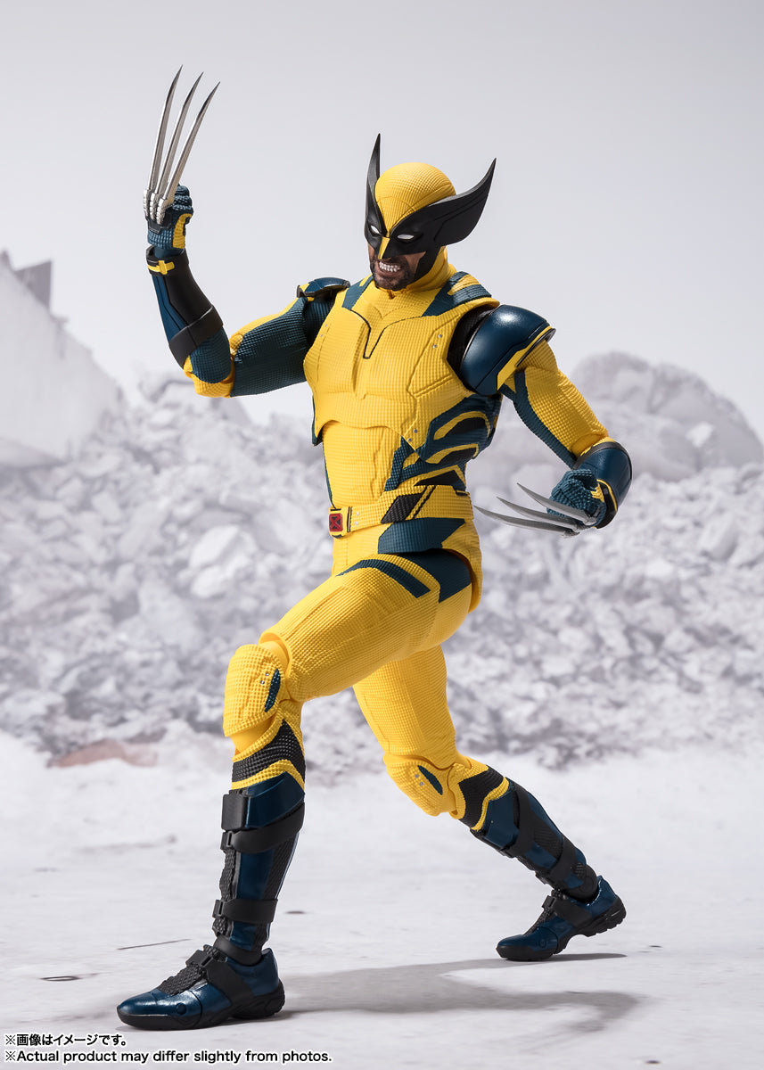 S.H.Figuarts Marvel Wolverine Deadpool and Wolverine Movie Tamashii Nations Bandai
