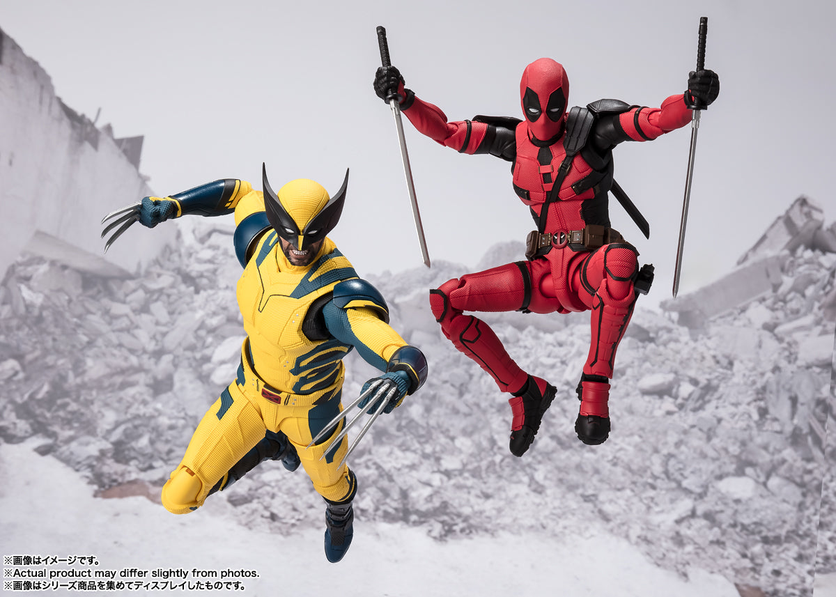 S.H.Figuarts Marvel Wolverine Deadpool and Wolverine Movie Tamashii Nations Bandai