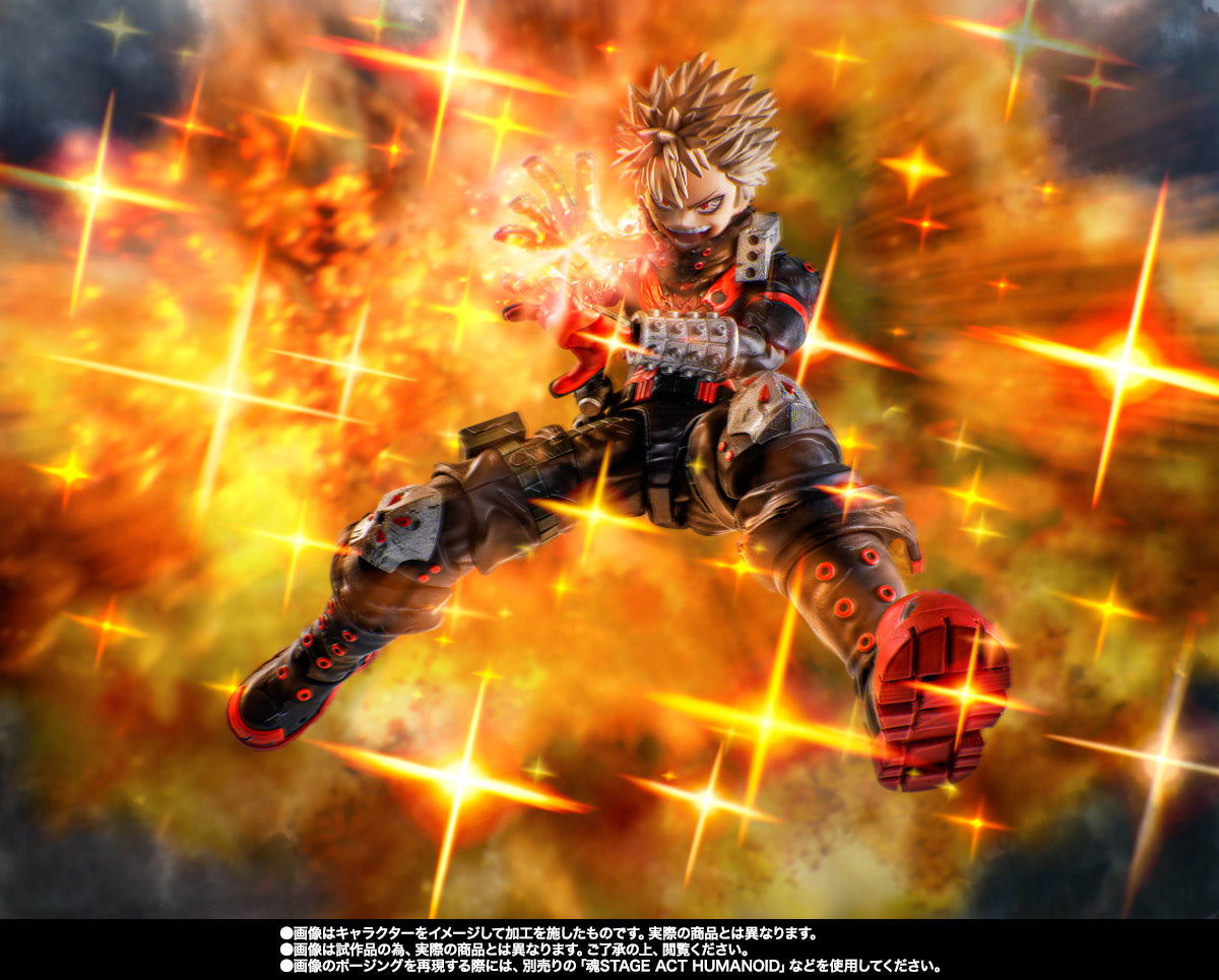 (Pre Order ETA End of Sep/Early Oct) S.H.Figuarts My Hero Academia Katsuki Bakugo The Beginning Tamashii Nations Bandai Action Figure