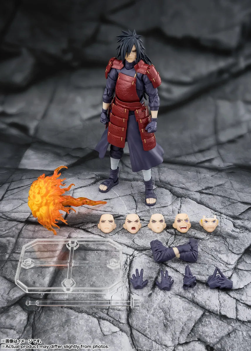 (Pre Order ETA End of Sep/Early Oct) S.H.Figuarts Naruto: Shippuden Madara Uchiha (Legend of Darkness) Tamashii Nations Bandai Action Figure