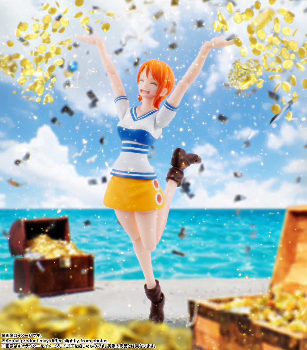 S.H.Figuarts One Piece Nami Romance Dawn Tamashii Nations Bandai Action Figure