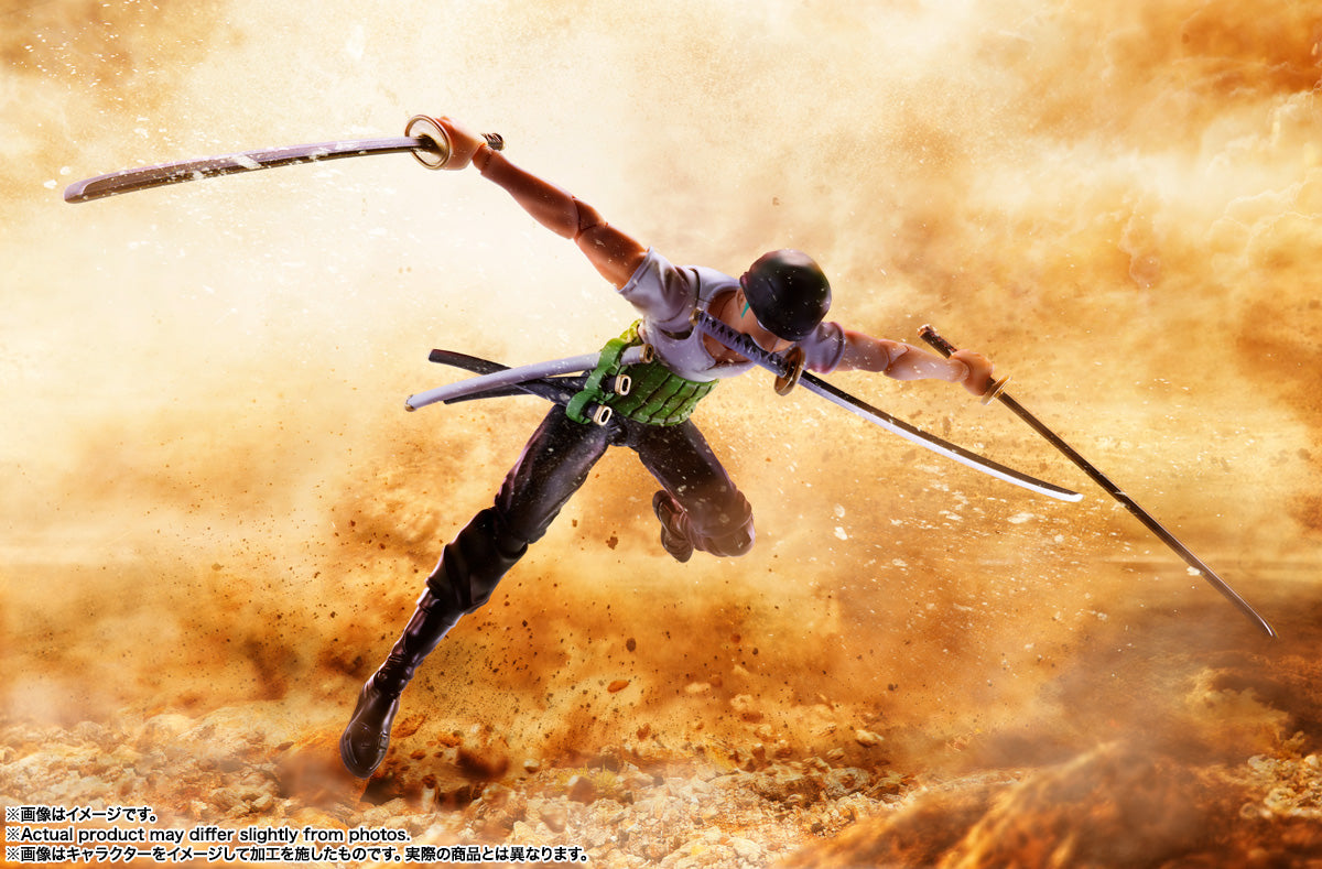 S.H.Figuarts One Piece Roronoa Zoro Romance Dawn Tamashii Nations Bandai