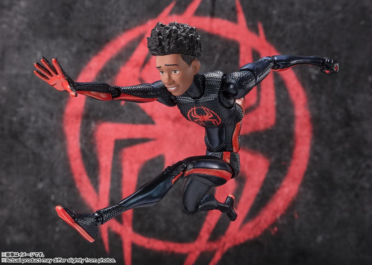 S.H.Figuarts Spider-Man (Miles Morales) (Spider-Man: Across the Spider-Verse) -1610 ROOFTOP VER.- Tamashii Nations Store Exclusive Edition