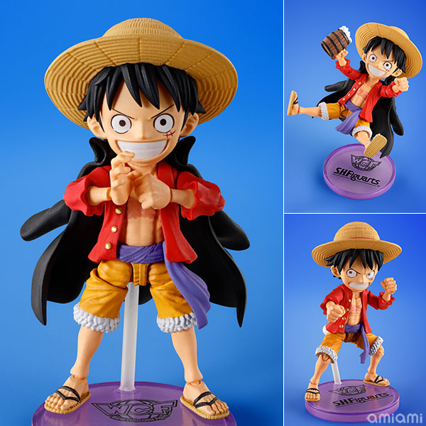 W.C.F. X S.H.Figuarts One Piece Monkey.D.Luffy Premium Set Tamashii Web Shop Version World Collectable Figure Luffy