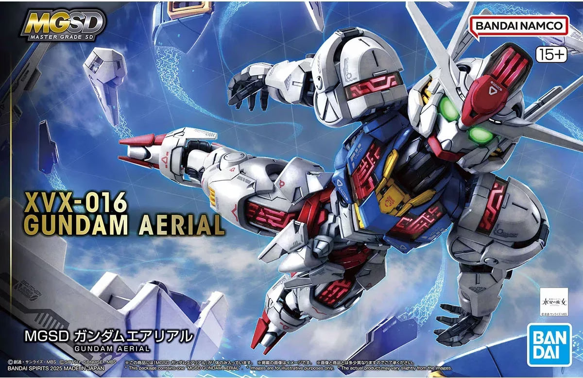 Bandai MGSD Gundam Aerial XVX-016 Model Kit Gunpla