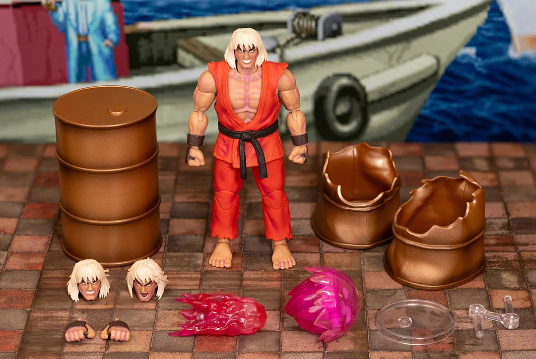 Jada Toys Next Level Ultra Street Fighter II The Final Challengers Violent Ken SDCC 2024 Event Exclusive