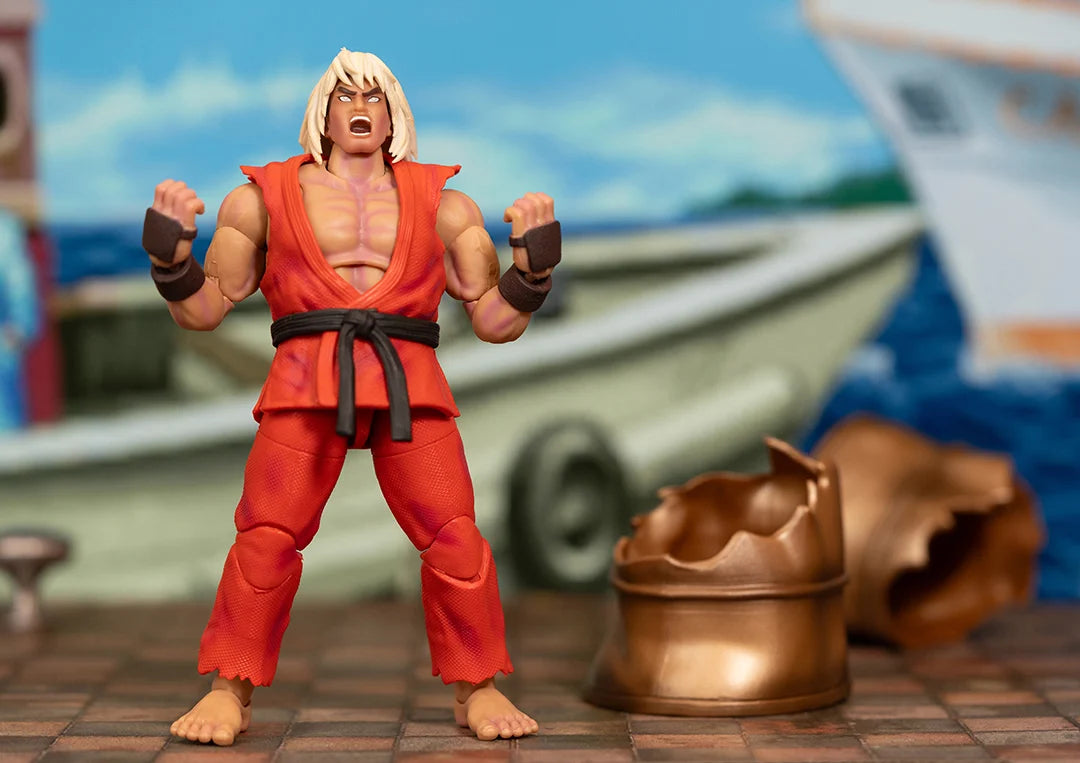 Jada Toys Next Level Ultra Street Fighter II The Final Challengers Violent Ken SDCC 2024 Event Exclusive