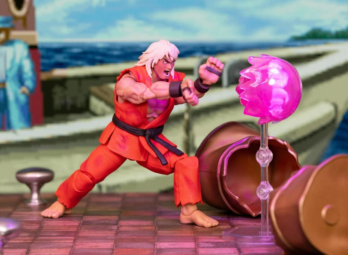 Jada Toys Next Level Ultra Street Fighter II The Final Challengers Violent Ken SDCC 2024 Event Exclusive