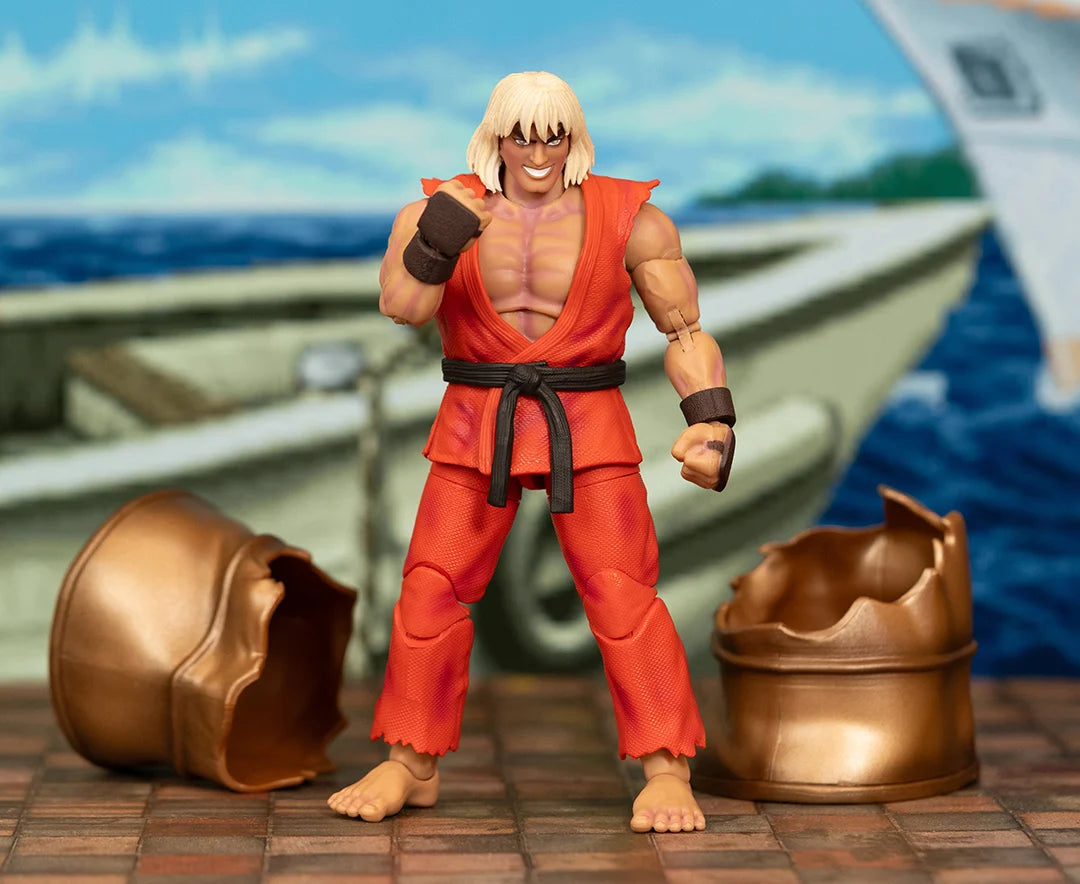 Jada Toys Next Level Ultra Street Fighter II The Final Challengers Violent Ken SDCC 2024 Event Exclusive