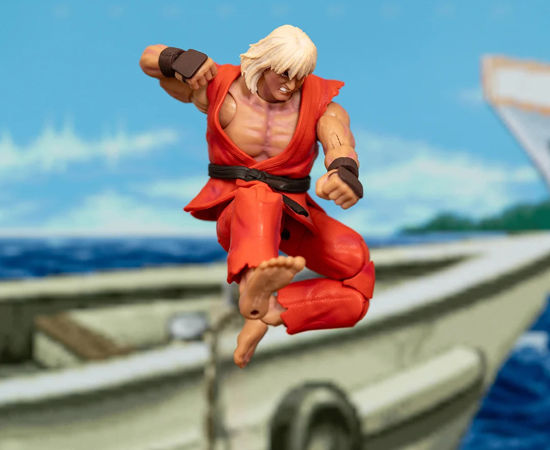 Jada Toys Next Level Ultra Street Fighter II The Final Challengers Violent Ken SDCC 2024 Event Exclusive