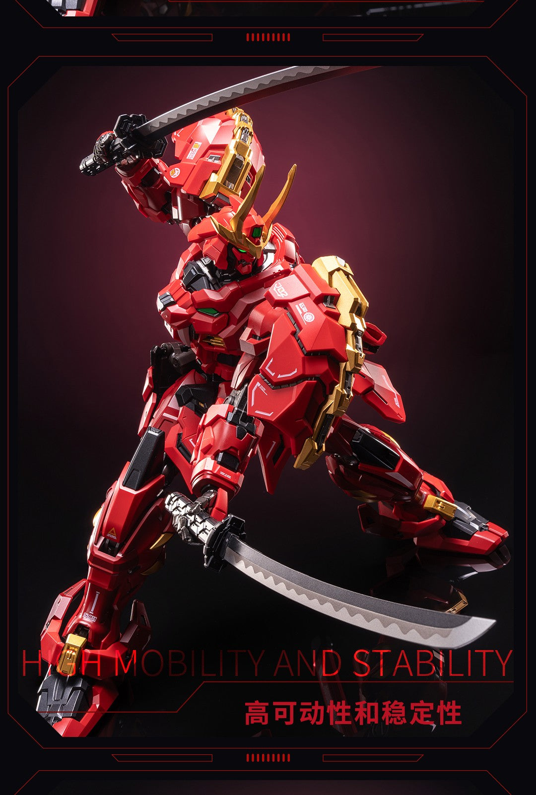 Moshow Toys Progenitor Effect Illustrious Class Takeda Shingen Action Figure Robot