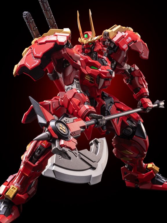 Moshow Toys Progenitor Effect Illustrious Class Takeda Shingen Action Figure Robot