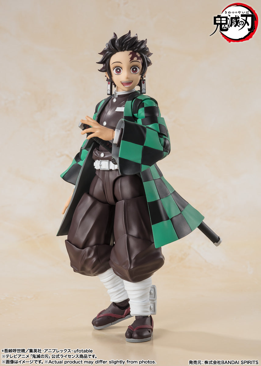 S.H.Figuarts Demon Slayer Kimetsu no Yaiba Tanjiro Kamado Tamashii Nations Bandai