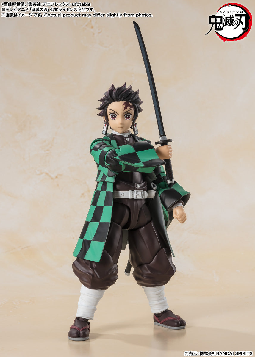 S.H.Figuarts Demon Slayer Kimetsu no Yaiba Tanjiro Kamado Tamashii Nations Bandai