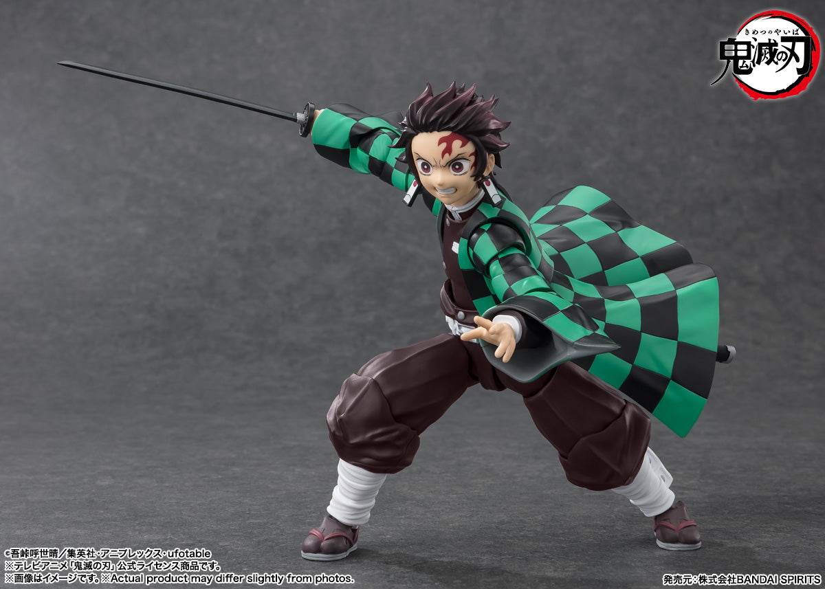 S.H.Figuarts Demon Slayer Kimetsu no Yaiba Tanjiro Kamado Tamashii Nations Bandai