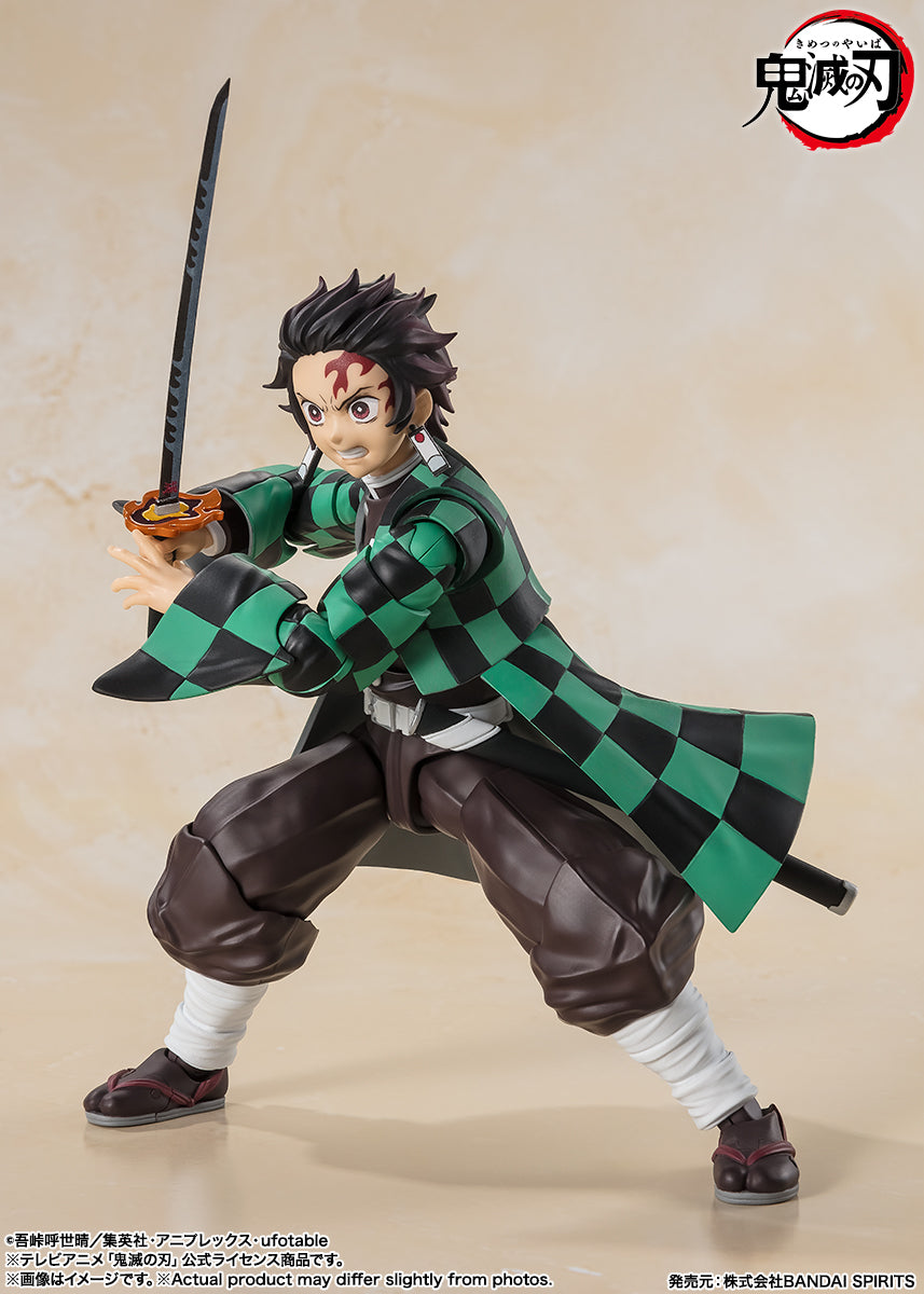 S.H.Figuarts Demon Slayer Kimetsu no Yaiba Tanjiro Kamado Tamashii Nations Bandai