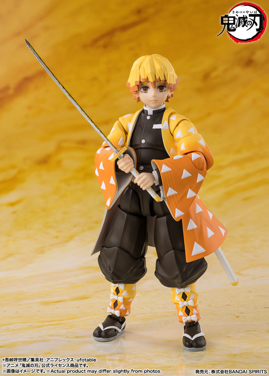 S.H.Figuarts Demon Slayer: Kimetsu no Yaiba Zenitsu Agatsuma Tamashii Nations Bandai