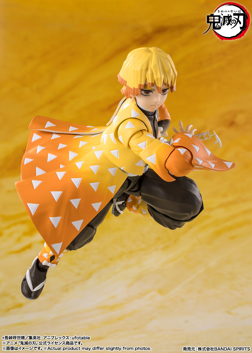 S.H.Figuarts Demon Slayer: Kimetsu no Yaiba Zenitsu Agatsuma Tamashii Nations Bandai