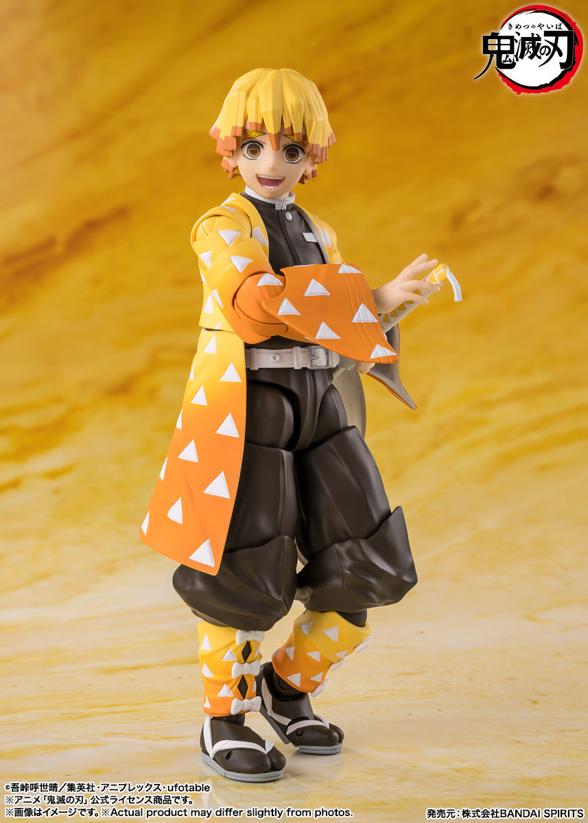 S.H.Figuarts Demon Slayer: Kimetsu no Yaiba Zenitsu Agatsuma Tamashii Nations Bandai