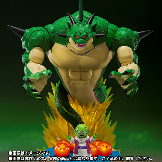 S.H.Figuarts Dragon Ball Porunga and Dende Luminous Dragon Ball Set Come Forth Genuine Shenron Tamashii Nations Bandai