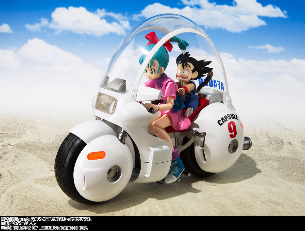 S.H.Figuarts Dragon Ball Bulma's Motorcycle - Hoipoi Capsule No.9 - Reissue Tamashii Nations Bandai