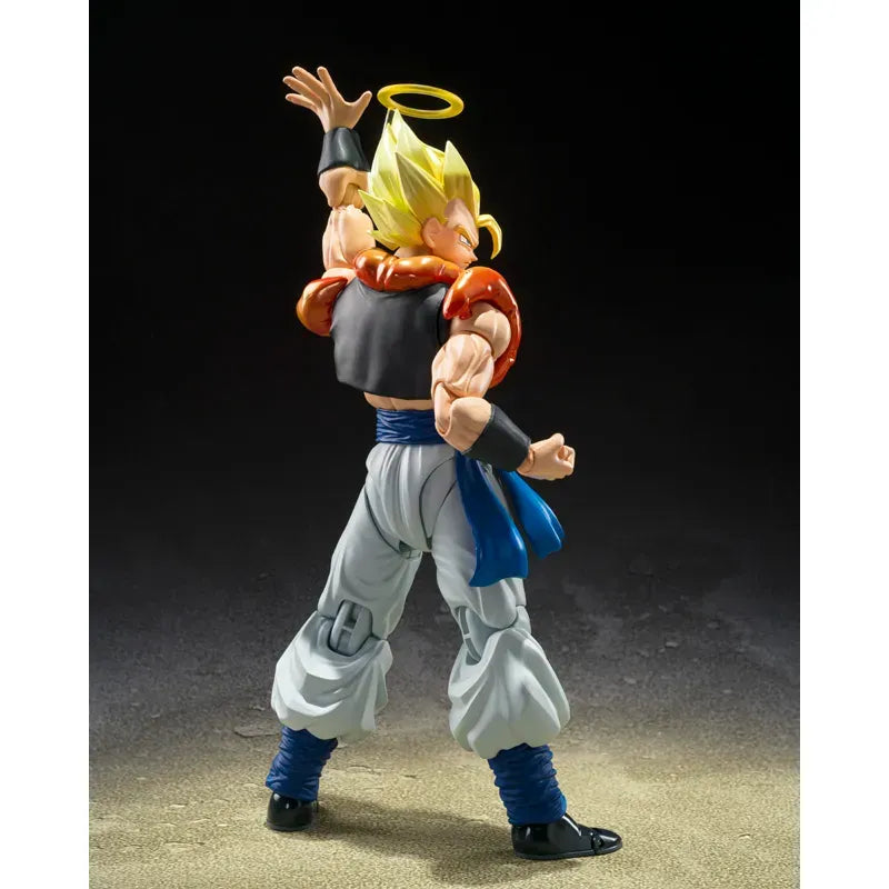 (Pre‑Order ETA Aug 2026) S.H.Figuarts Super Saiyan Gogeta Event Exclusive NYCC 2025 | Dragon Ball Z Tamashii Nations Bandai Action Figure