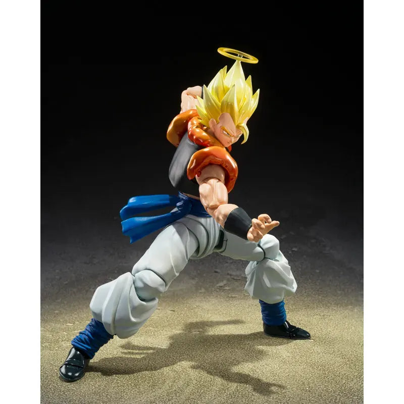 (Pre‑Order ETA Aug 2026) S.H.Figuarts Super Saiyan Gogeta Event Exclusive NYCC 2025 | Dragon Ball Z Tamashii Nations Bandai Action Figure