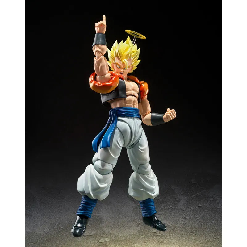 (Pre‑Order ETA Aug 2026) S.H.Figuarts Super Saiyan Gogeta Event Exclusive NYCC 2025 | Dragon Ball Z Tamashii Nations Bandai Action Figure