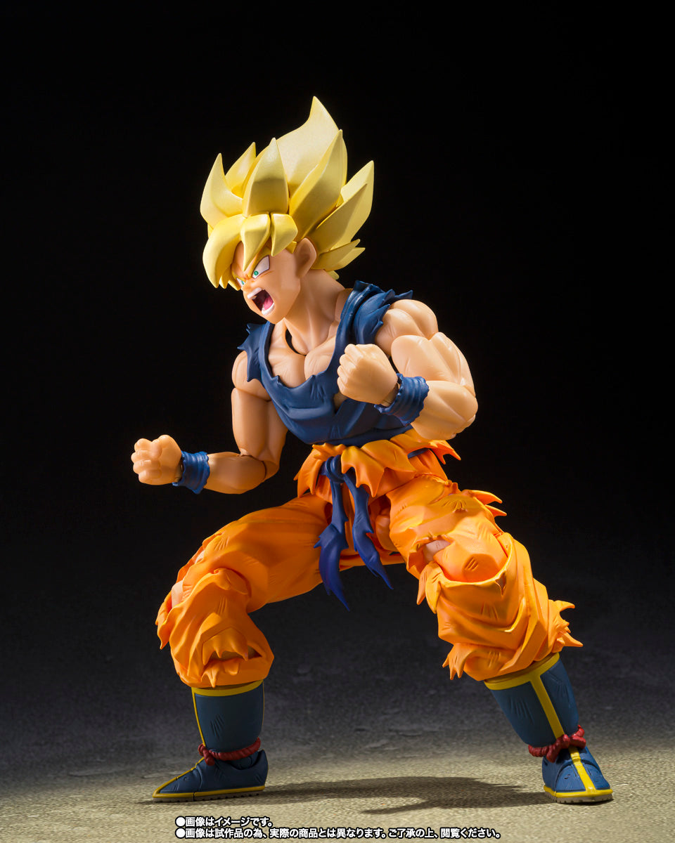 (Pre‑Order ETA End of Sep / Early Oct) S.H.Figuarts Dragon Ball Super Saiyan Son Goku (Fighter of Rage) Tamashii Nations Bandai Action Figure)