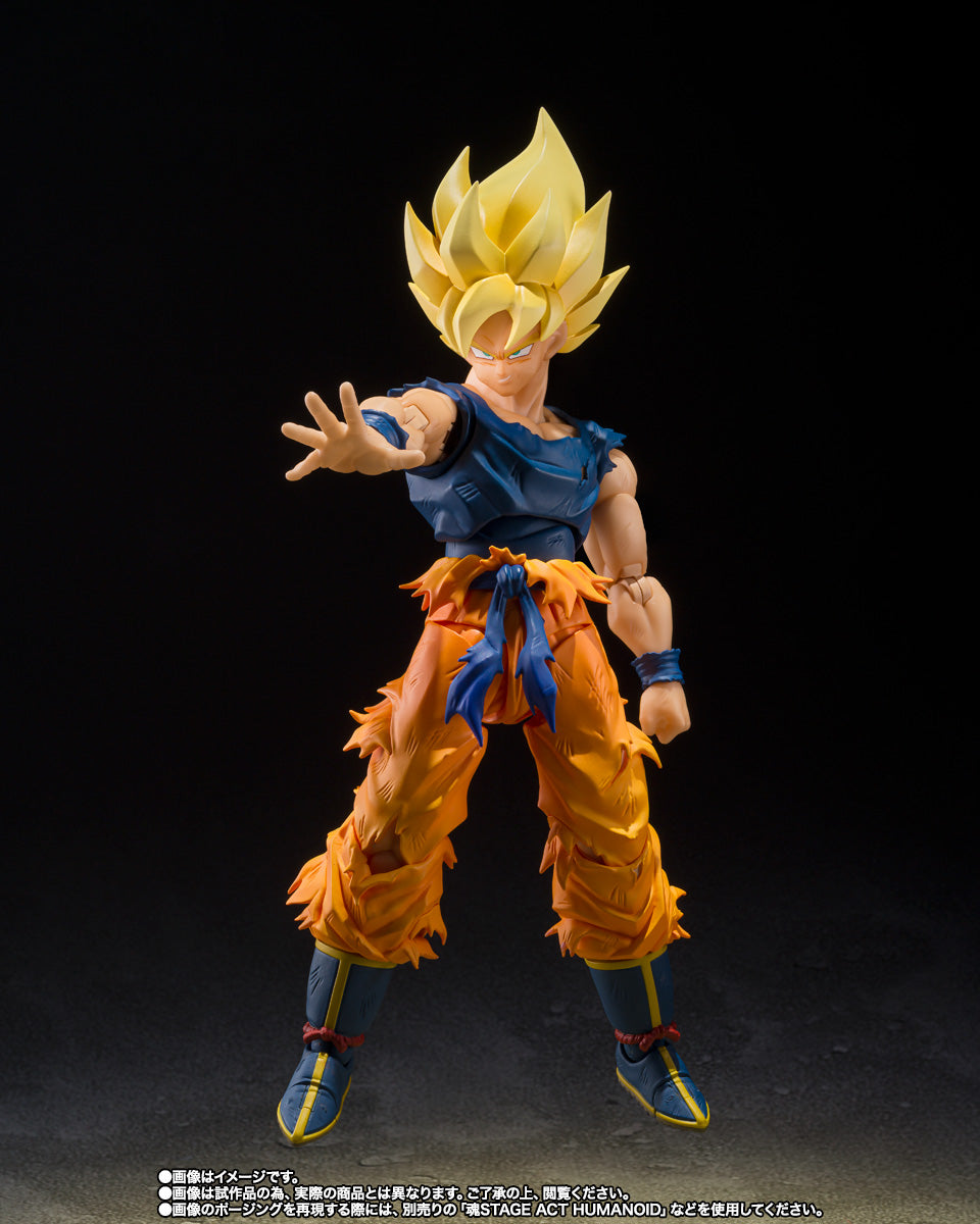 (Pre‑Order ETA End of Sep / Early Oct) S.H.Figuarts Dragon Ball Super Saiyan Son Goku (Fighter of Rage) Tamashii Nations Bandai Action Figure)
