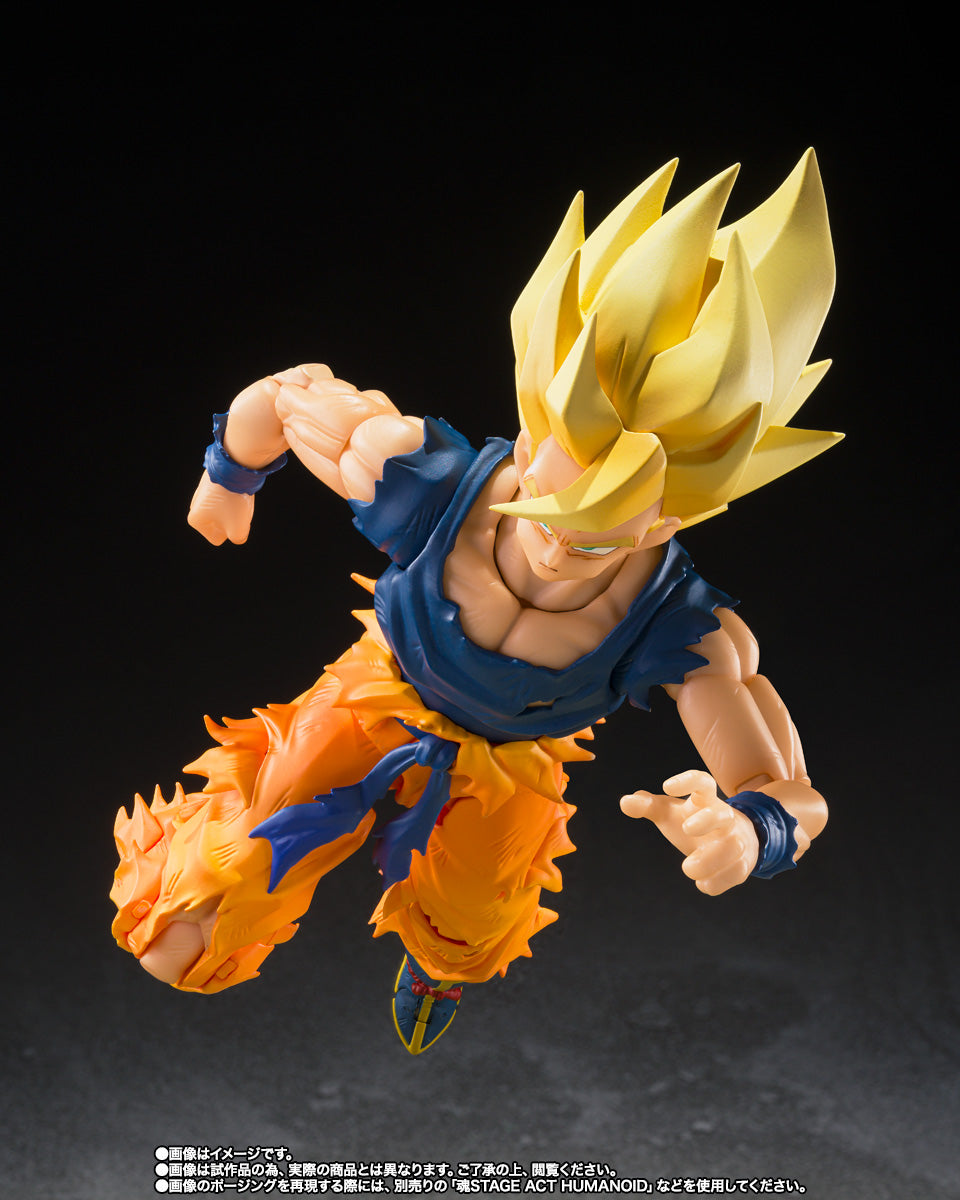 (Pre‑Order ETA End of Sep / Early Oct) S.H.Figuarts Dragon Ball Super Saiyan Son Goku (Fighter of Rage) Tamashii Nations Bandai Action Figure)
