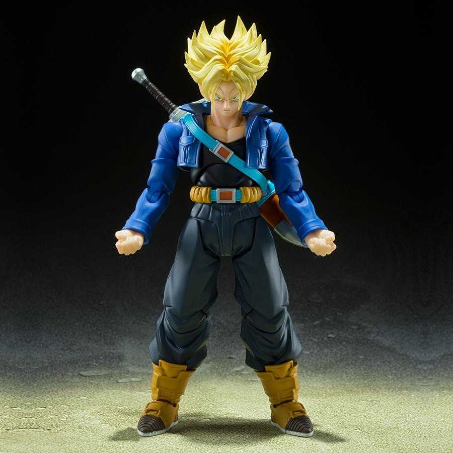 S.H.Figuarts Dragon Ball Super Saiyan Trunks The Boy from The Future Reissue Tamaashii Nations Bandai Action Figure