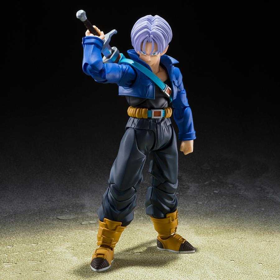 S.H.Figuarts Dragon Ball Super Saiyan Trunks The Boy from The Future Reissue Tamaashii Nations Bandai Action Figure