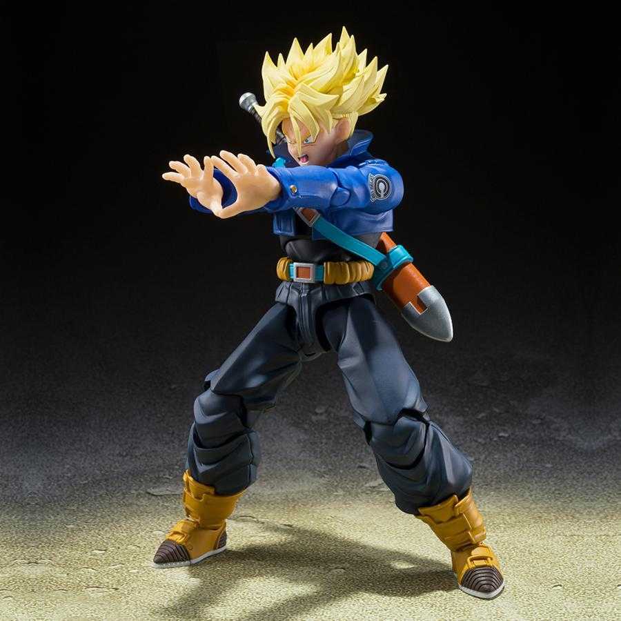 S.H.Figuarts Dragon Ball Super Saiyan Trunks The Boy from The Future Reissue Tamaashii Nations Bandai Action Figure