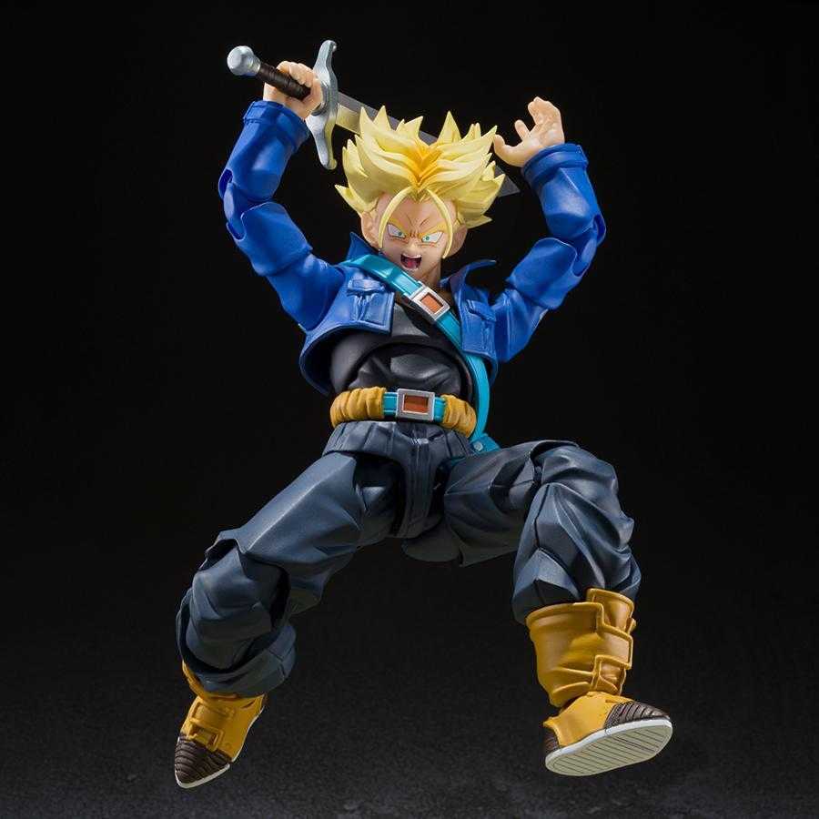 S.H.Figuarts Dragon Ball Super Saiyan Trunks The Boy from The Future Reissue Tamaashii Nations Bandai Action Figure