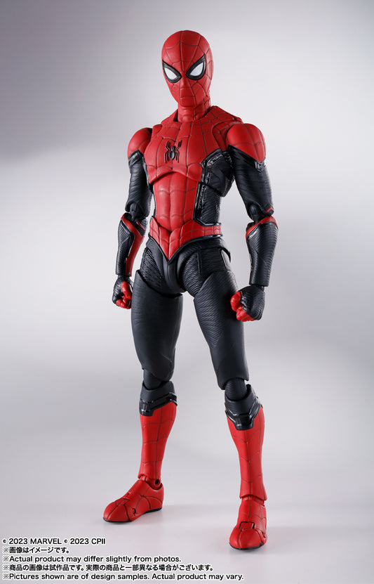 S.H.Figuarts Marvel Spider-Man Upgraded Suit Spider-Man: No Way Home Best Selection Tamashii Nations Store Exclusive Edition