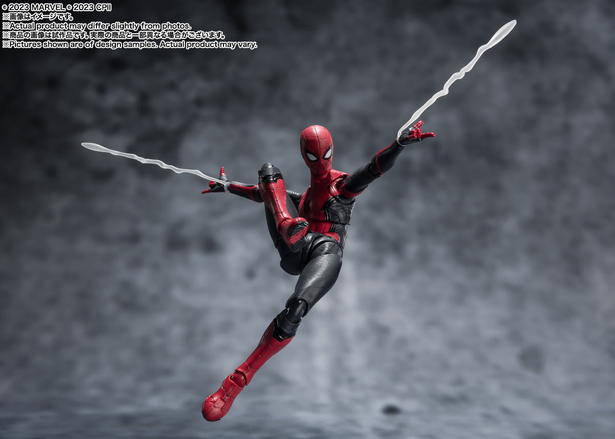 S.H.Figuarts Marvel Spider-Man Upgraded Suit Spider-Man: No Way Home Best Selection Tamashii Nations Store Exclusive Edition