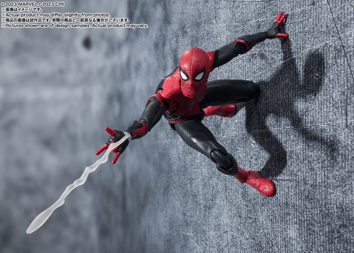 S.H.Figuarts Marvel Spider-Man Upgraded Suit Spider-Man: No Way Home Best Selection Tamashii Nations Store Exclusive Edition