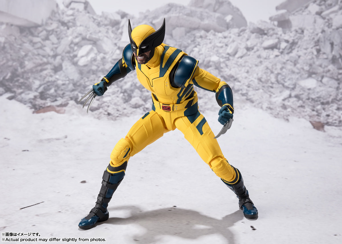 S.H.Figuarts Marvel Wolverine Deadpool and Wolverine Movie Tamashii Nations Bandai