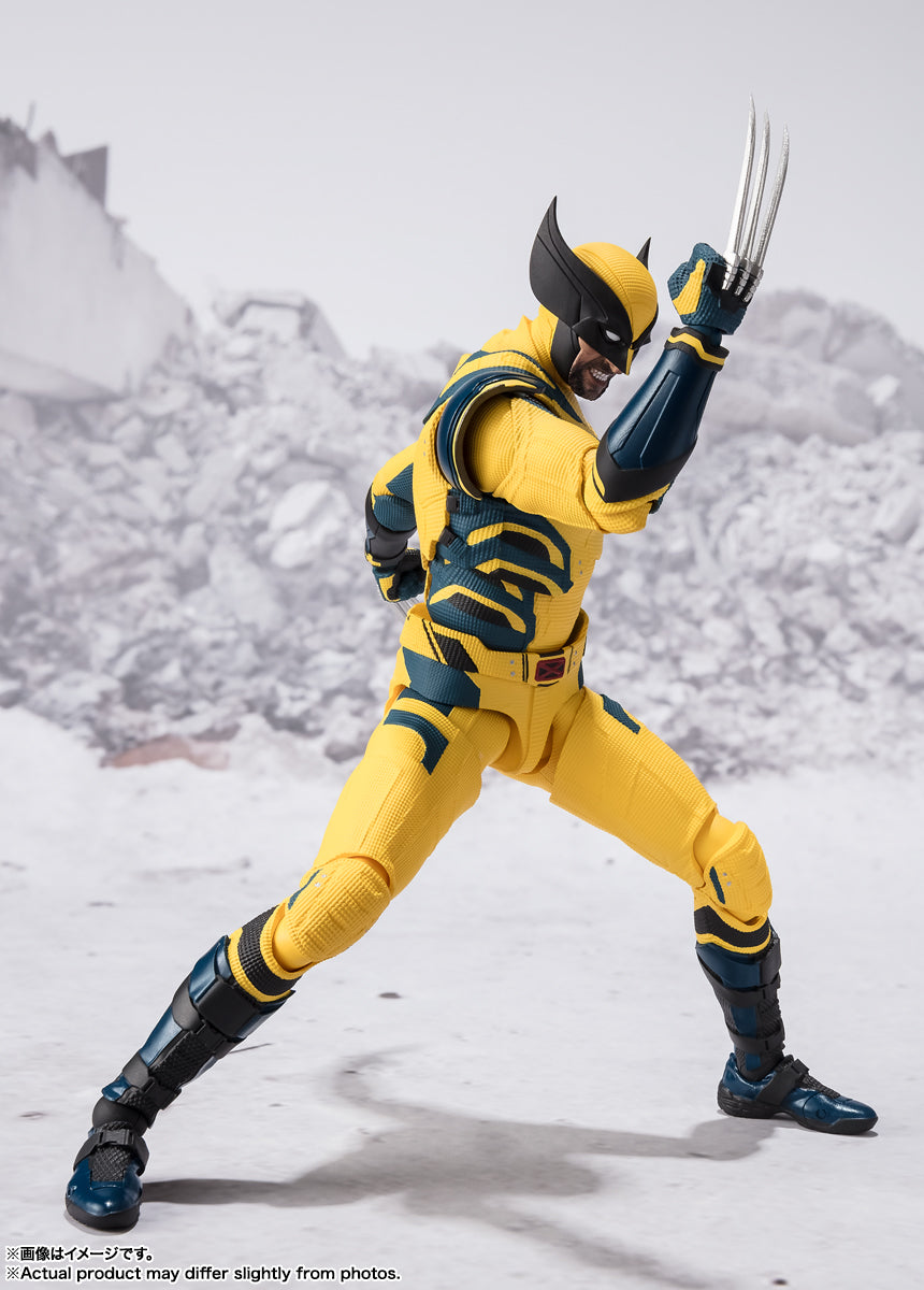 S.H.Figuarts Marvel Wolverine Deadpool and Wolverine Movie Tamashii Nations Bandai